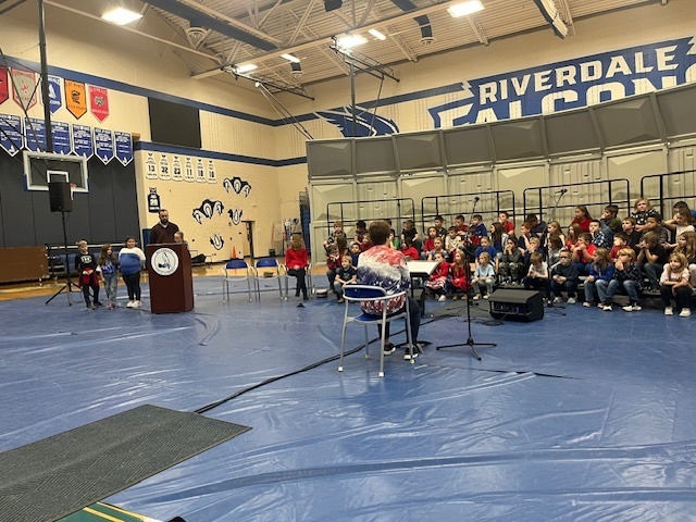 2nd Grade "Salute to America" performance, amazing job 2nd Grade students and staff.