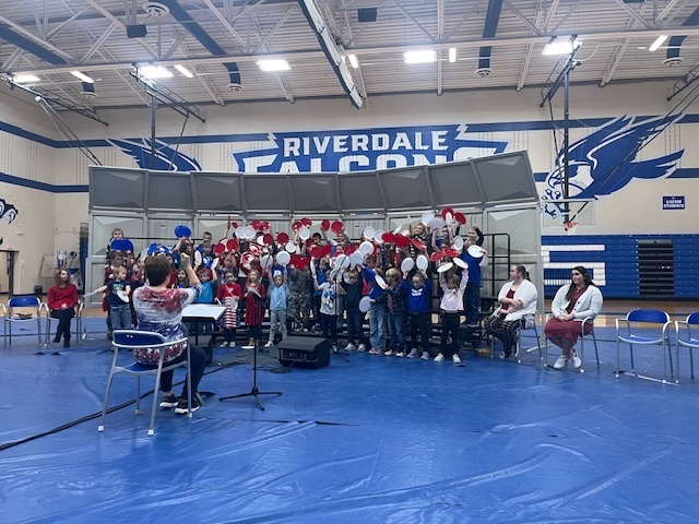 2nd Grade "Salute to America" performance, amazing job 2nd Grade students and staff.