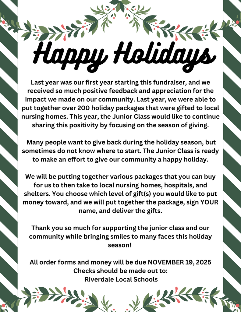 Holiday Fundraiser