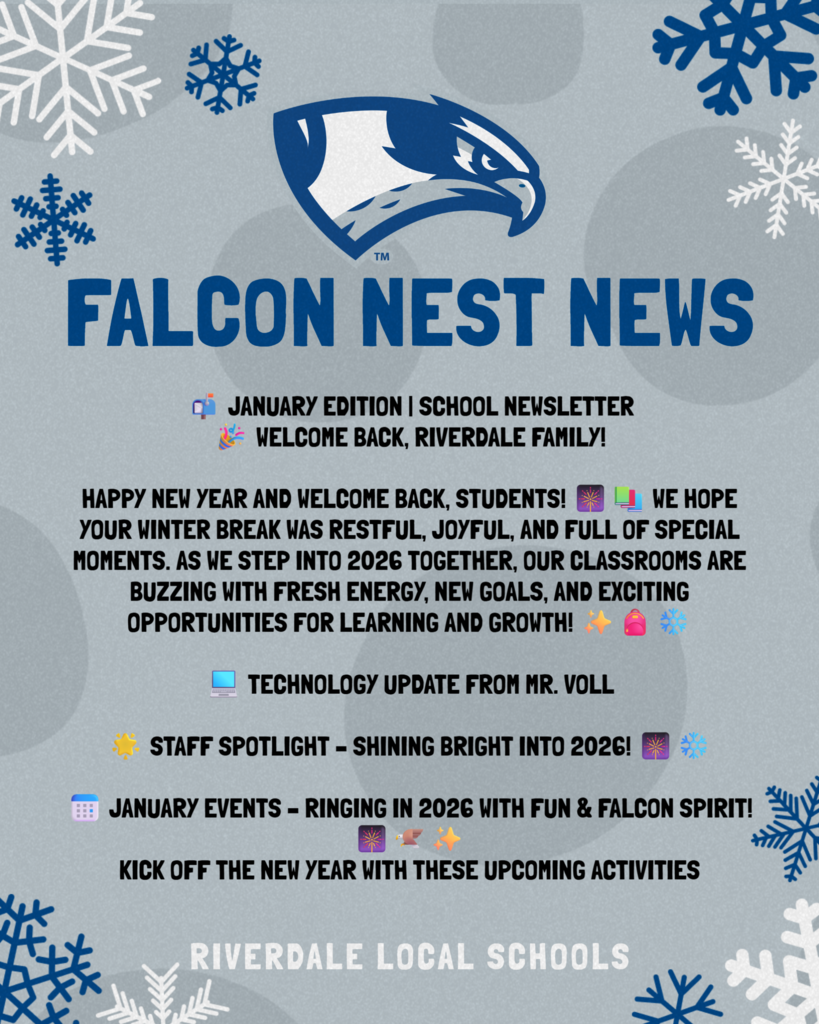 Falcon Nest News January 2026