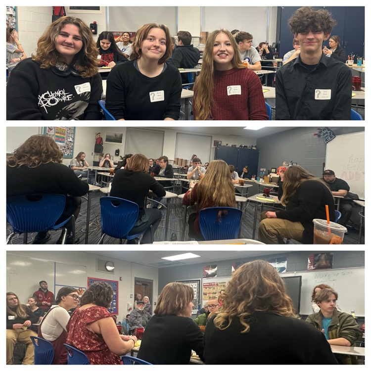 Collage of team playing