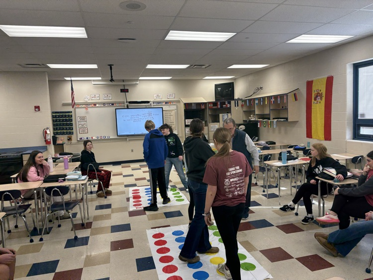 twister with Mr. Bemis