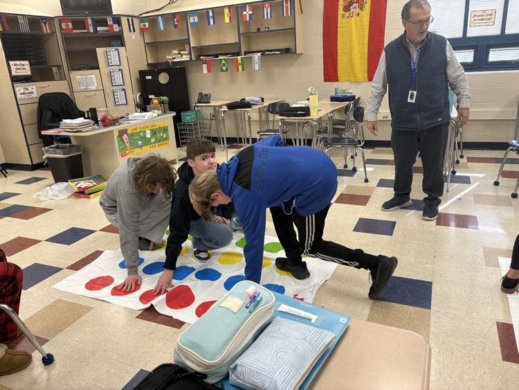twister with Mr. Bemis