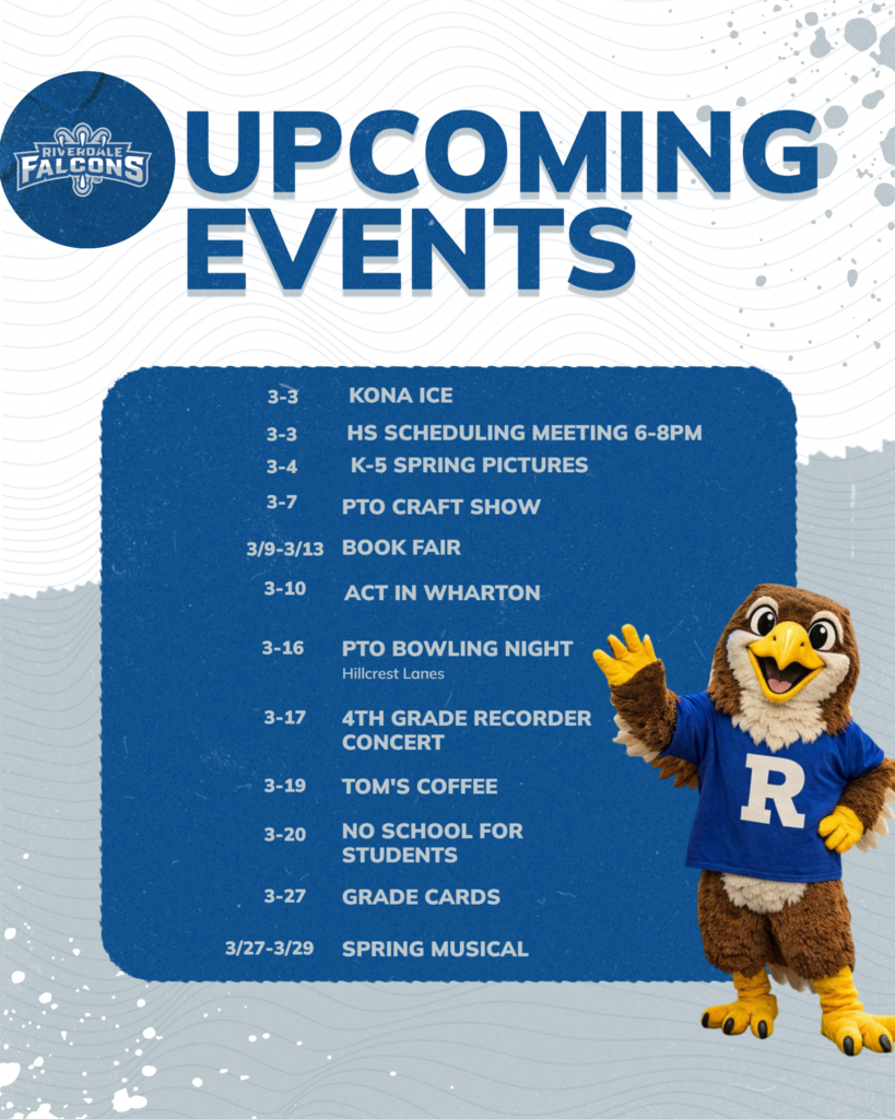 March Edition Falcon Nest News Upcoming Events 2026