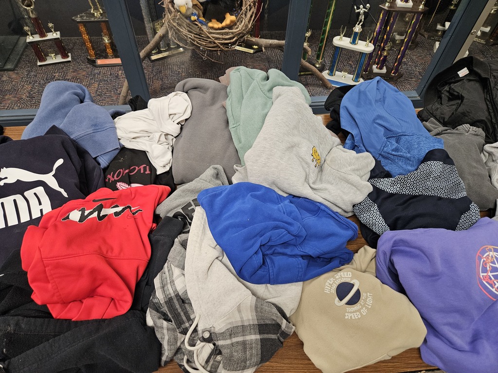 Various Sweatshirts.