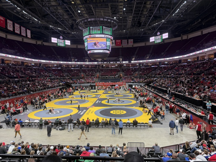 Grady wrestling at state