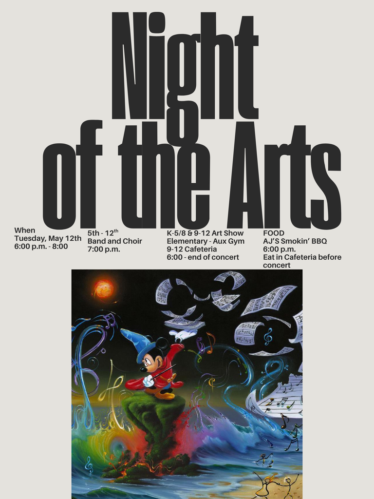 Night of the Arts Flyer