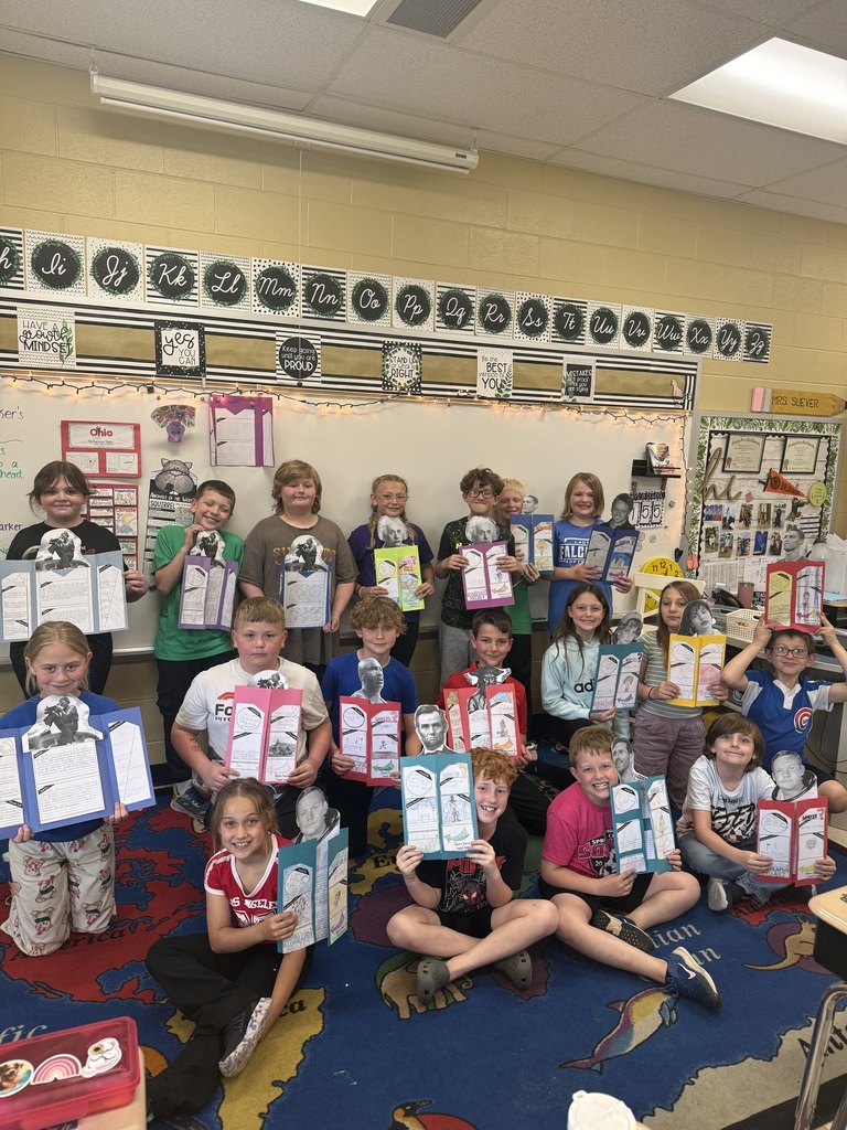 showing off their projects.