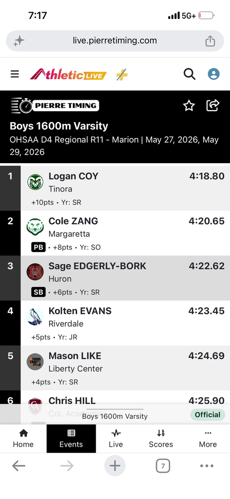 kolten evans 