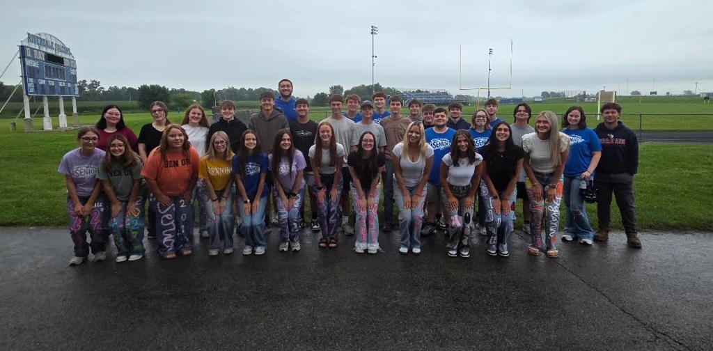 Senior class photo
