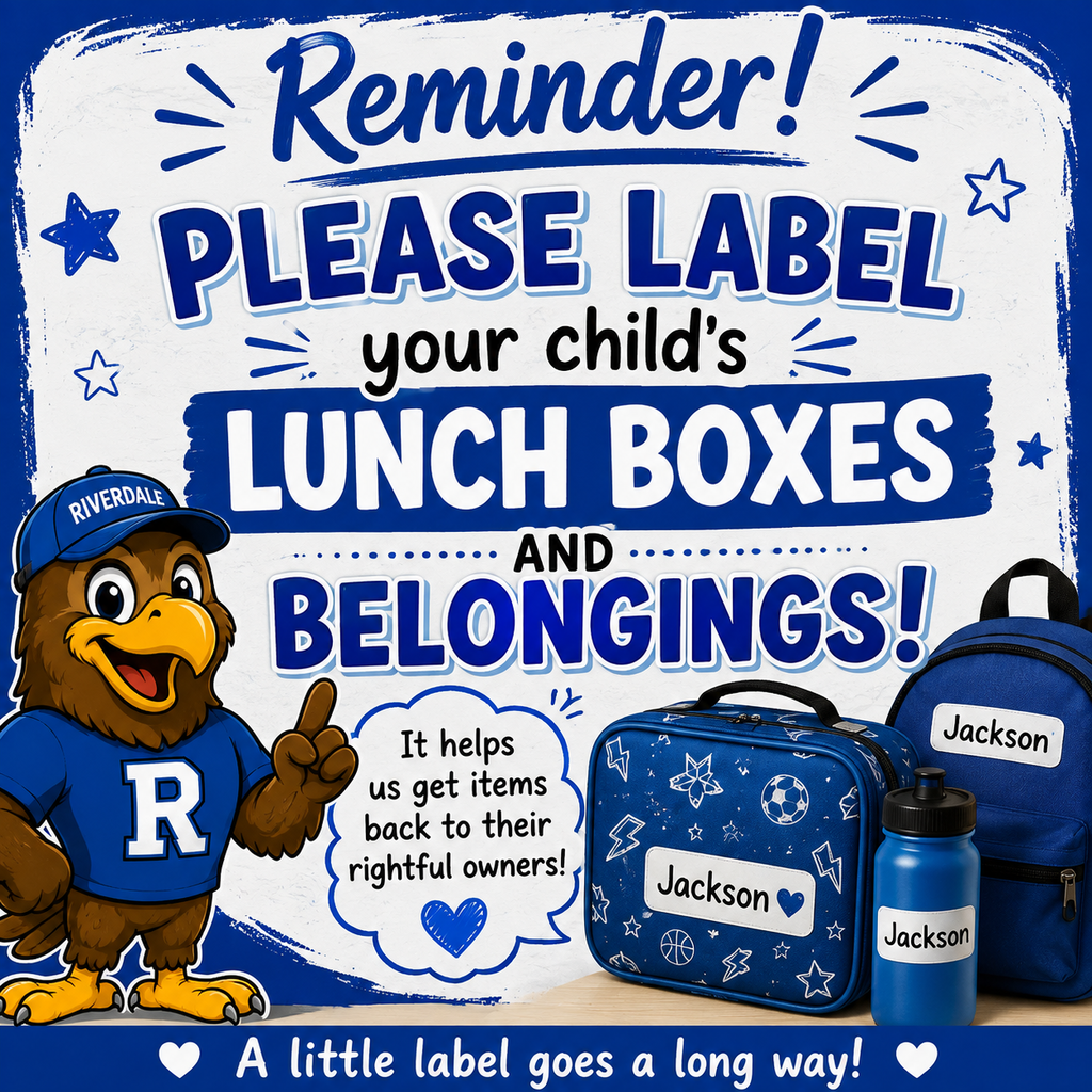 Please Label your childs belongings!