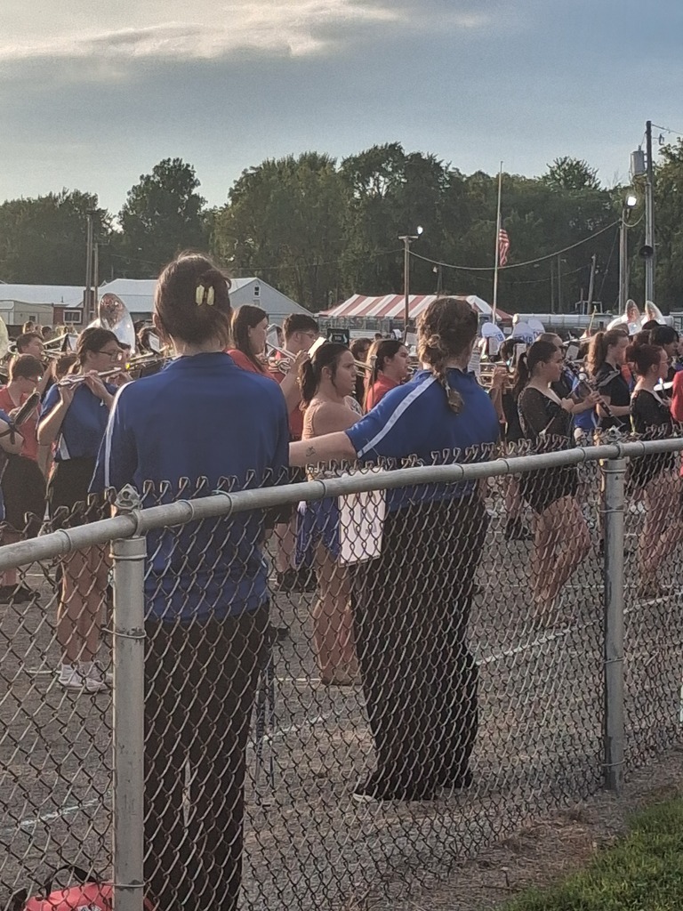 Band Members March Strong at the Hancock County Fair Band Show!