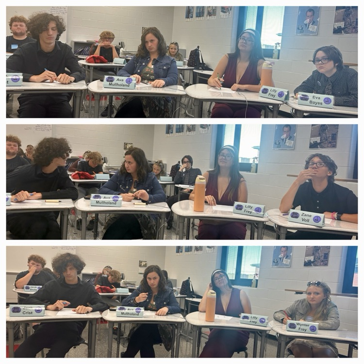 collage of kids competing in quiz bowl