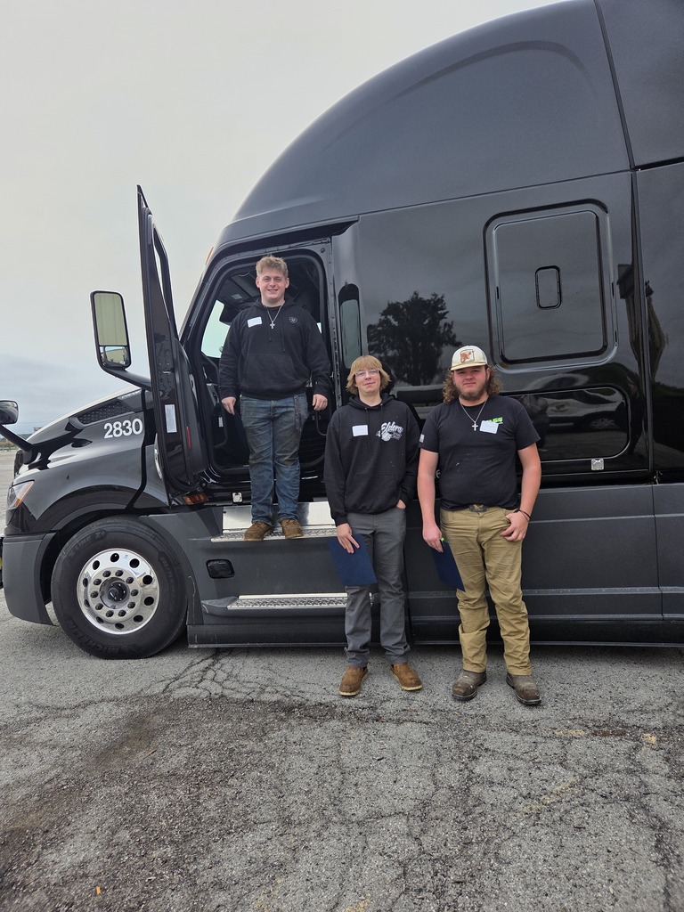 Students at Garner Trucking