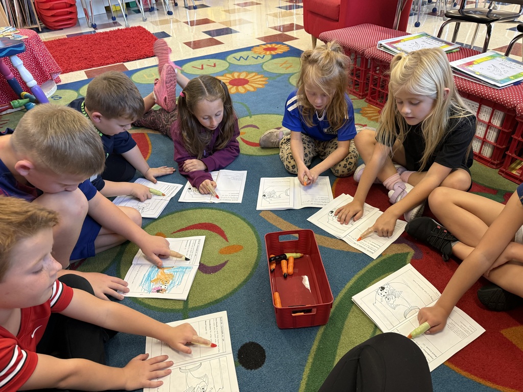 Mrs. Brooks’ 1st grade class reading