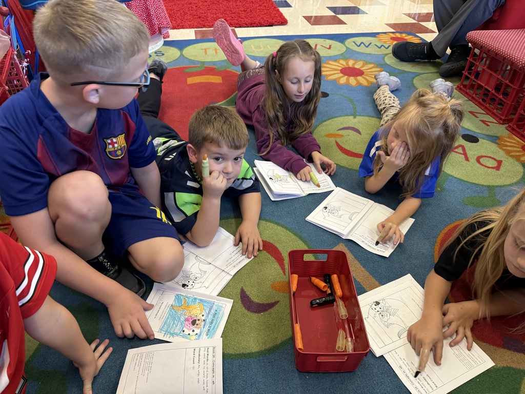 Mrs. Brooks’ 1st grade class reading