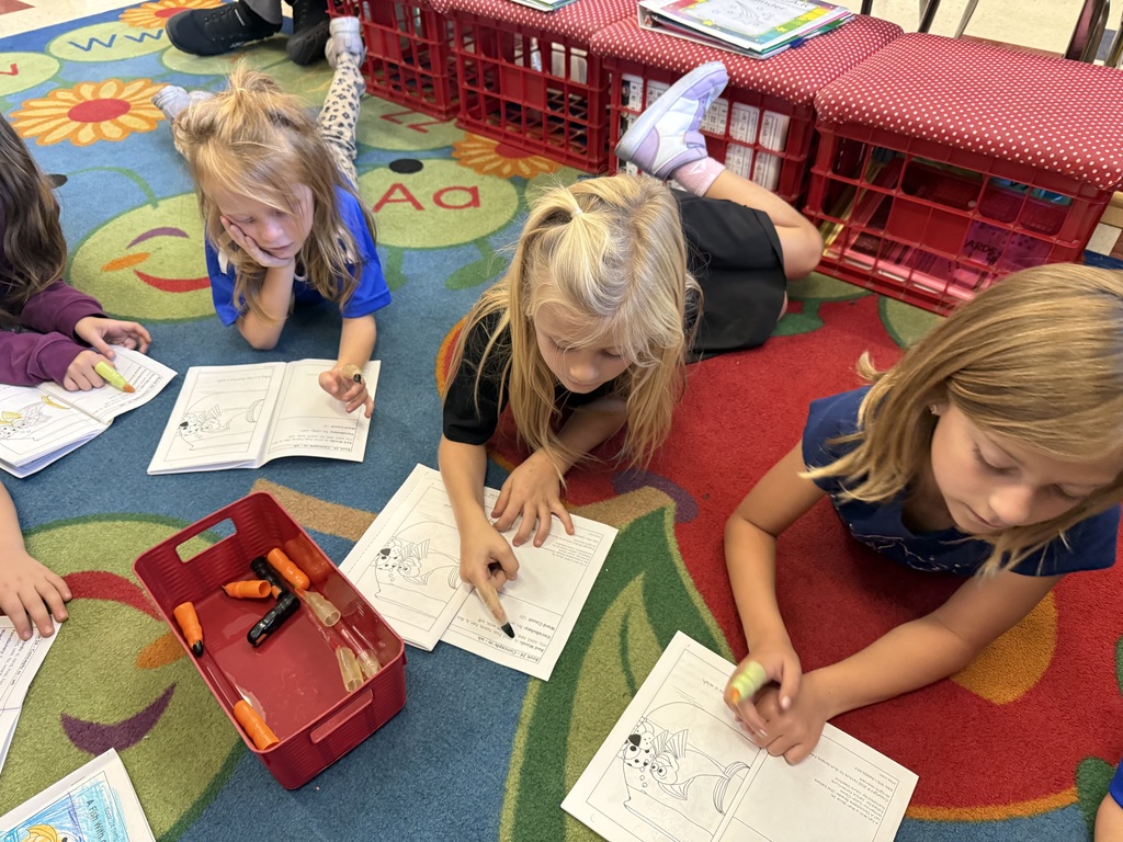 Mrs. Brooks’ 1st grade class reading