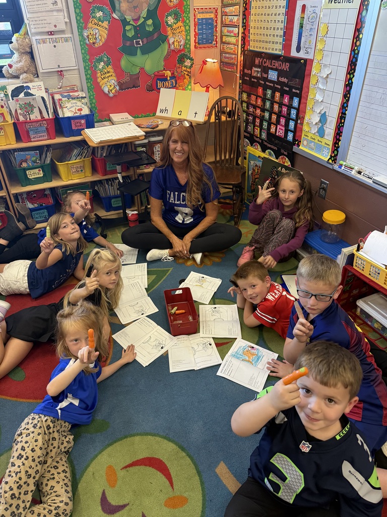 Mrs. Brooks’ 1st grade class reading