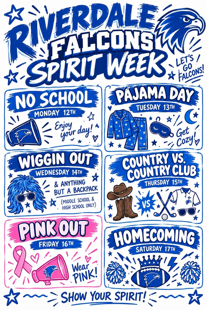 🏈 NEXT WEEK IS HOMECOMING WEEK! 📣