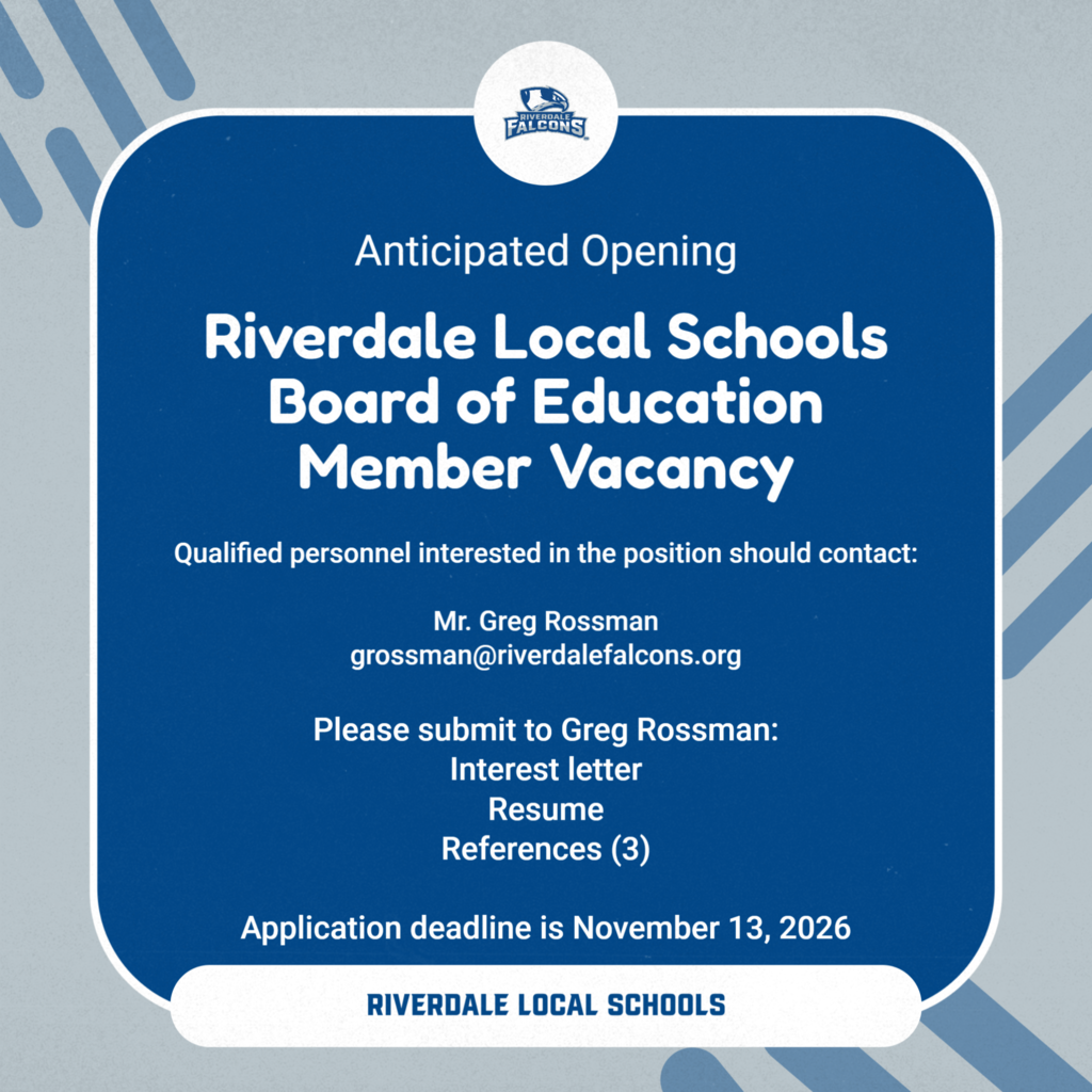 Riverdale Local Schools Board of Education Member