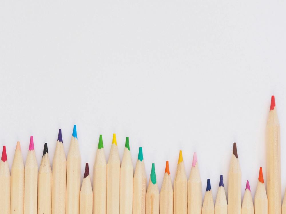 colored pencils
