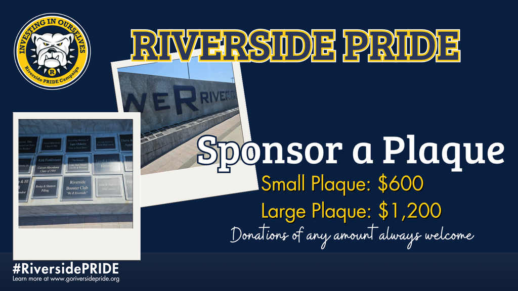 Sponsor a Plaque