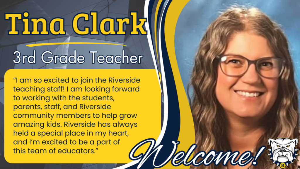 Welcome Tina Clark