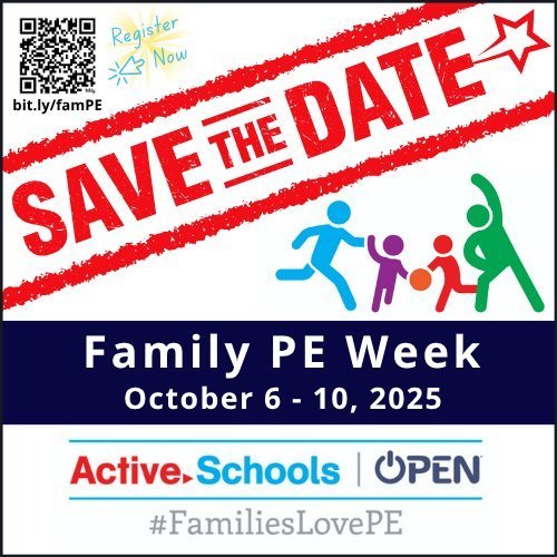 Save the date - Family PE Week