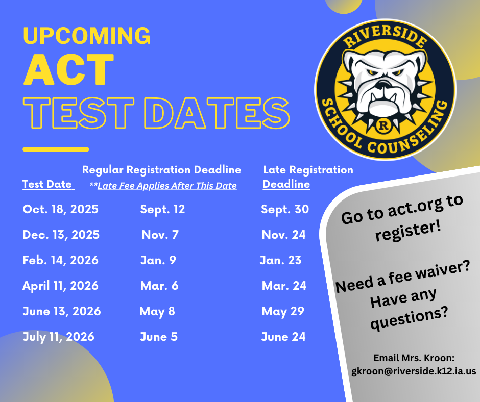ACT Dates