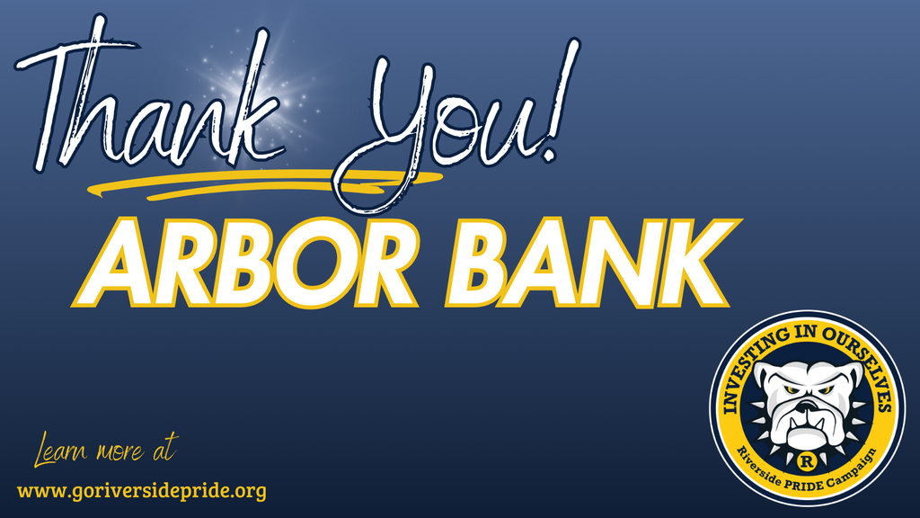 Thank you Arbor Bank
