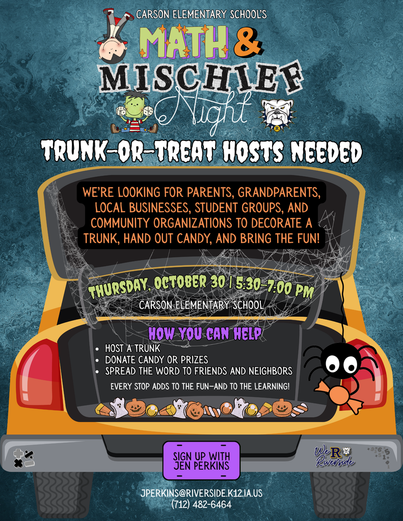 Trunk or Treat Hosts Needed