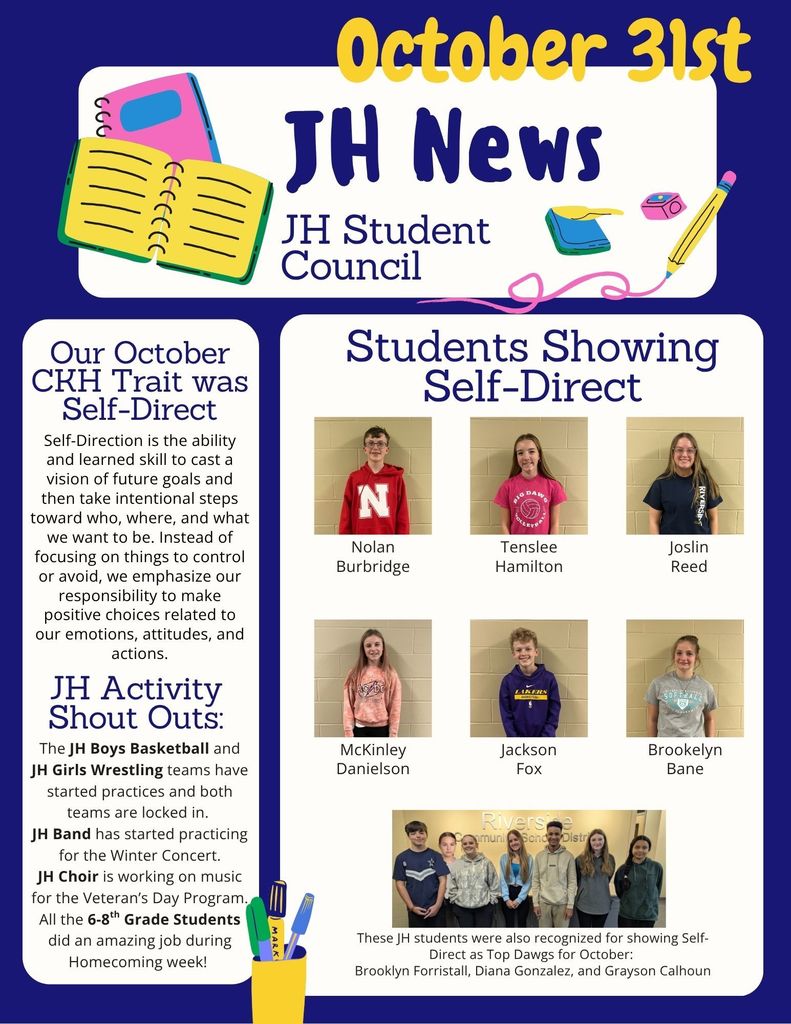 shoutout from JH StuCo