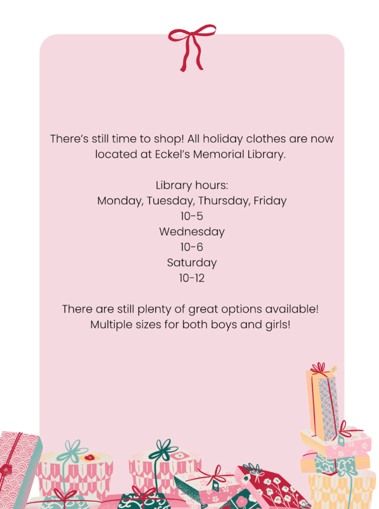 Holiday Clothing Swap