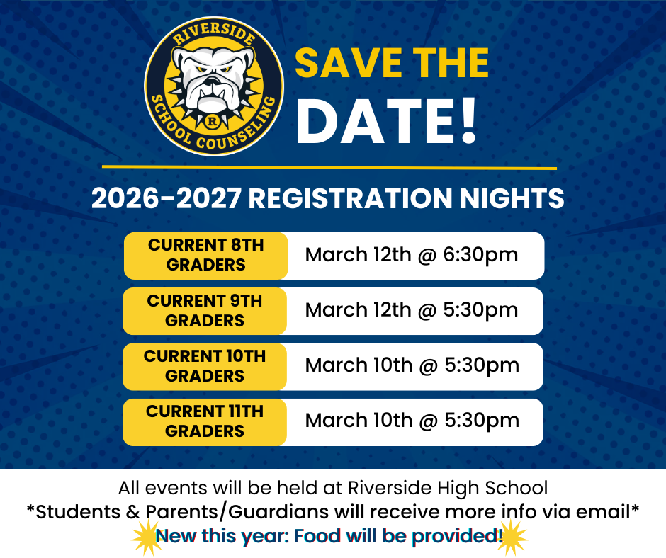 Registration Nights -- Save the Date!
