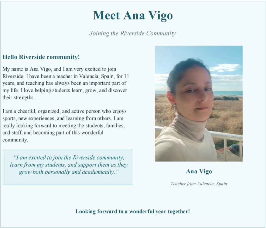 Meet Ana Vigo