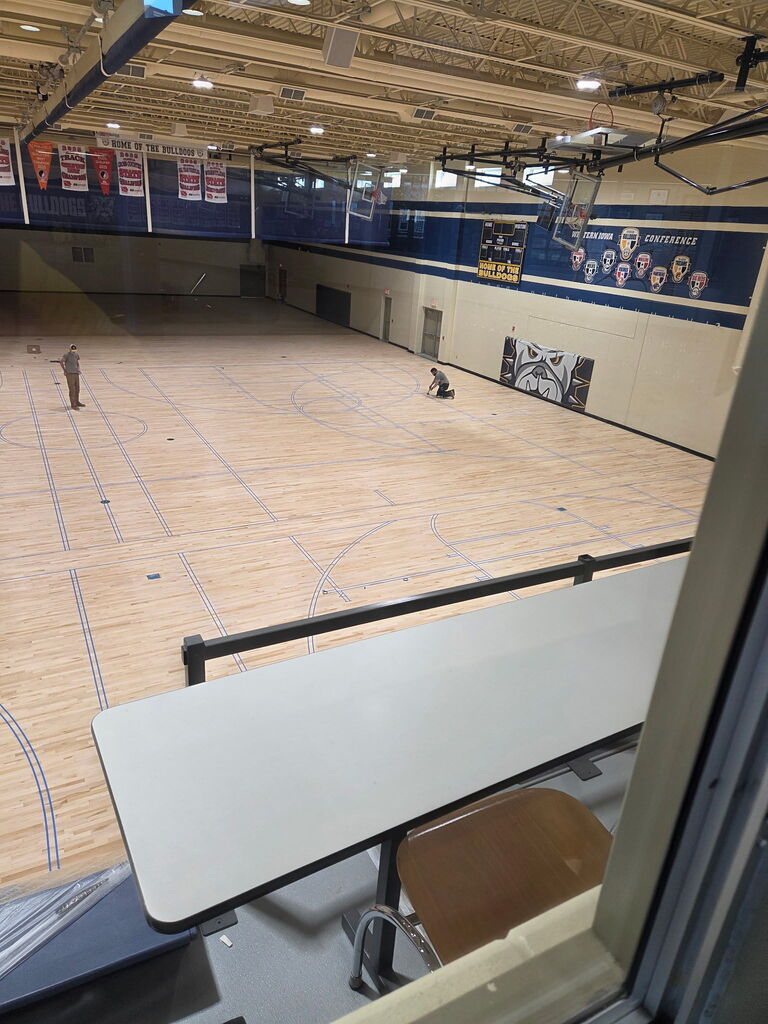 gym floor