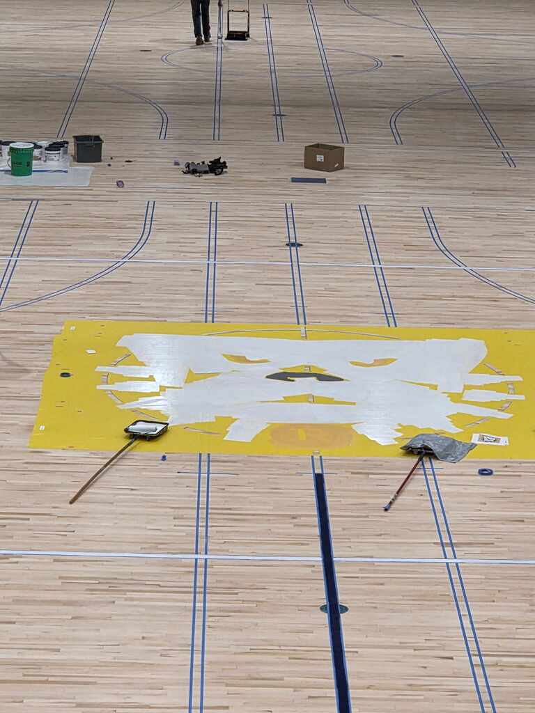 gym floor