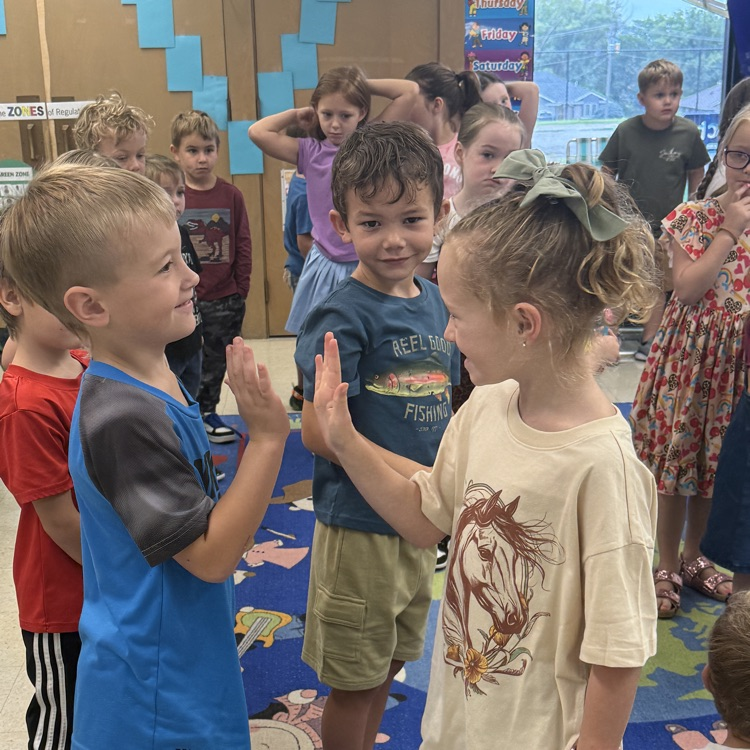 Greetings in kindergarten