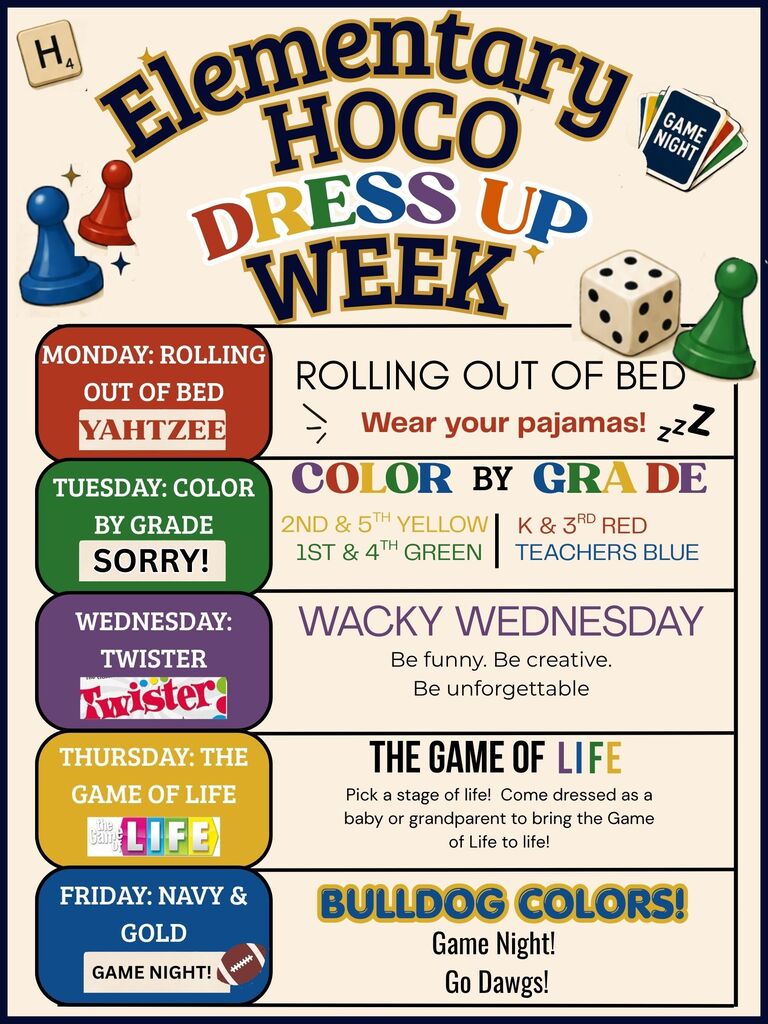 Elementary Dress Up Day