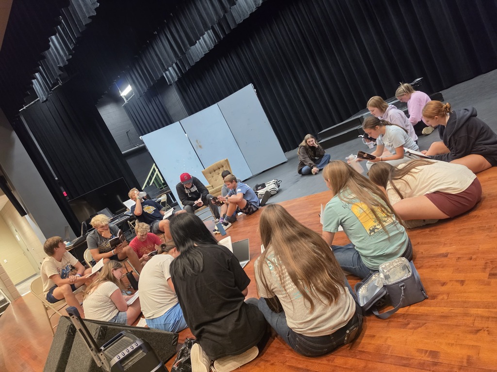 First read through of the Script