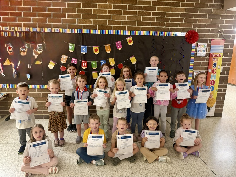 Congratulations Reya, Jaylyn, Sophia, Rylee, Slater, Everleigh, Declan, Sloane, Finnley, Lillian, Valeria, Colson, Vale, Marnie, Asher, Christian, Maci, Charlee