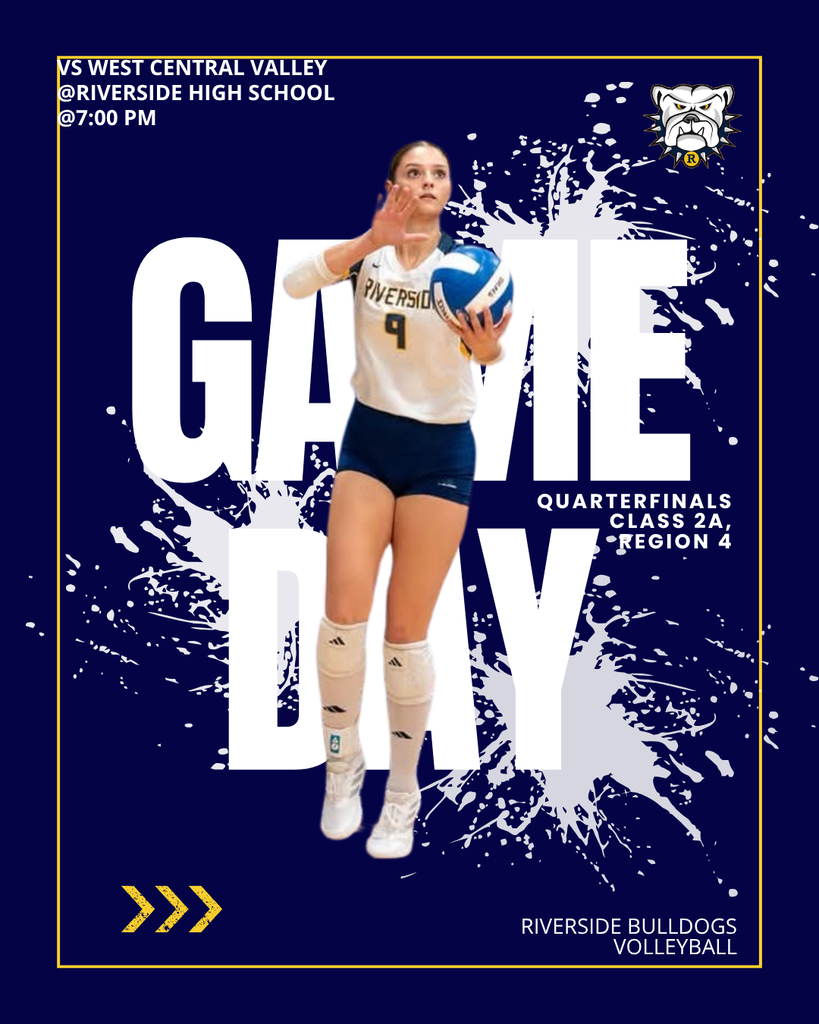 regional volleyball gameday graphic