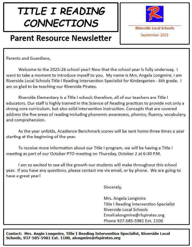 Title 1 Reading Conections