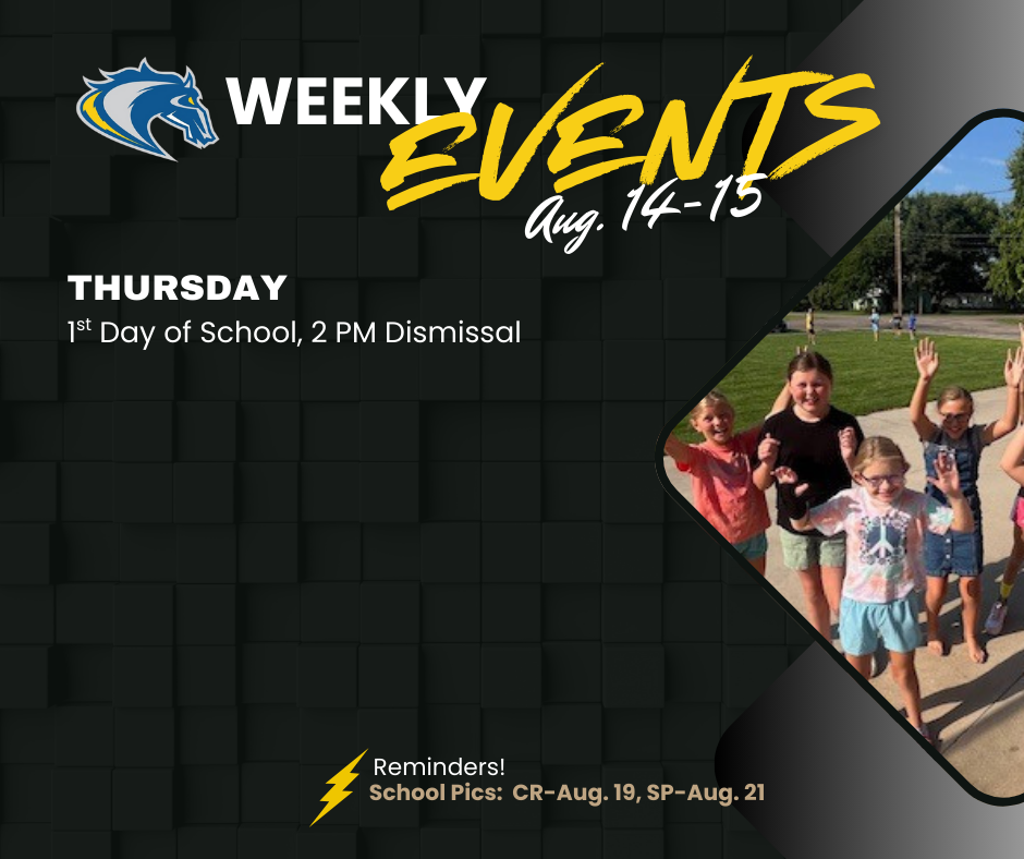 Weekly events