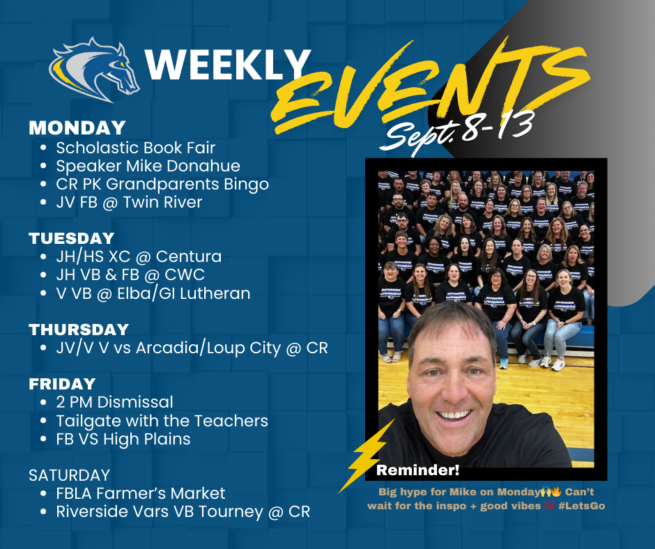 weekly events