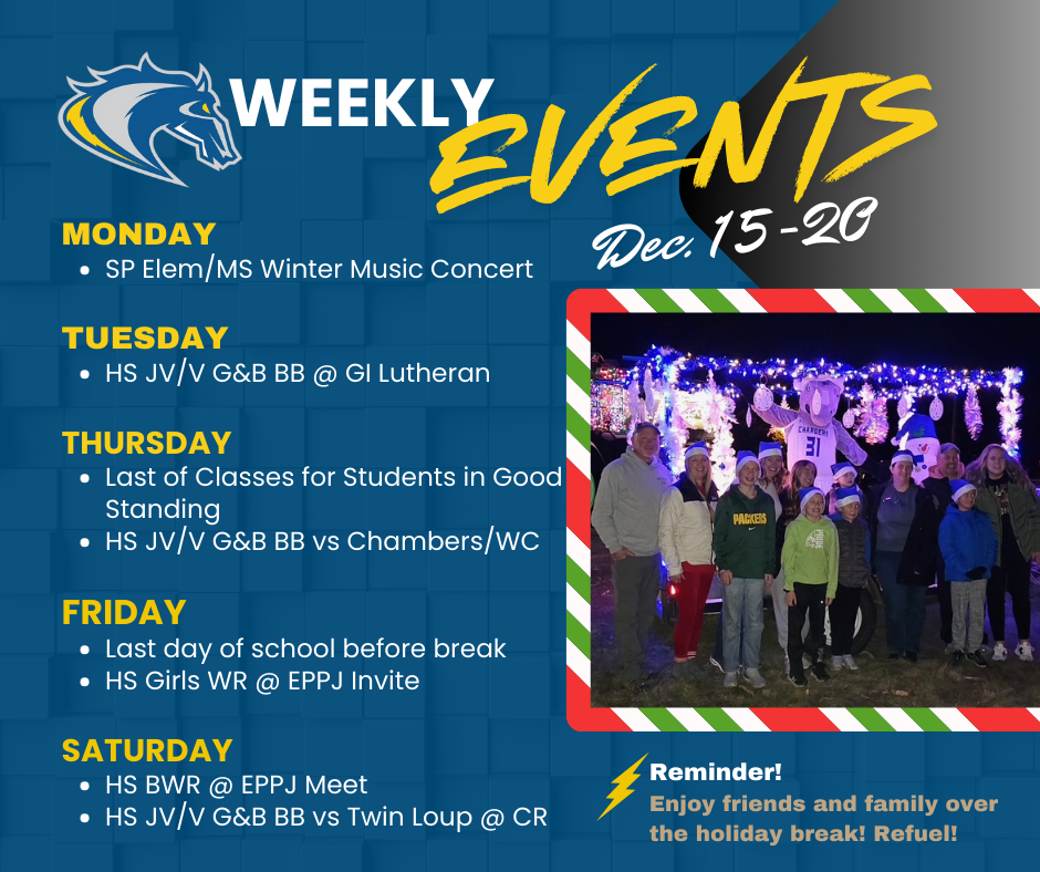 weekly events