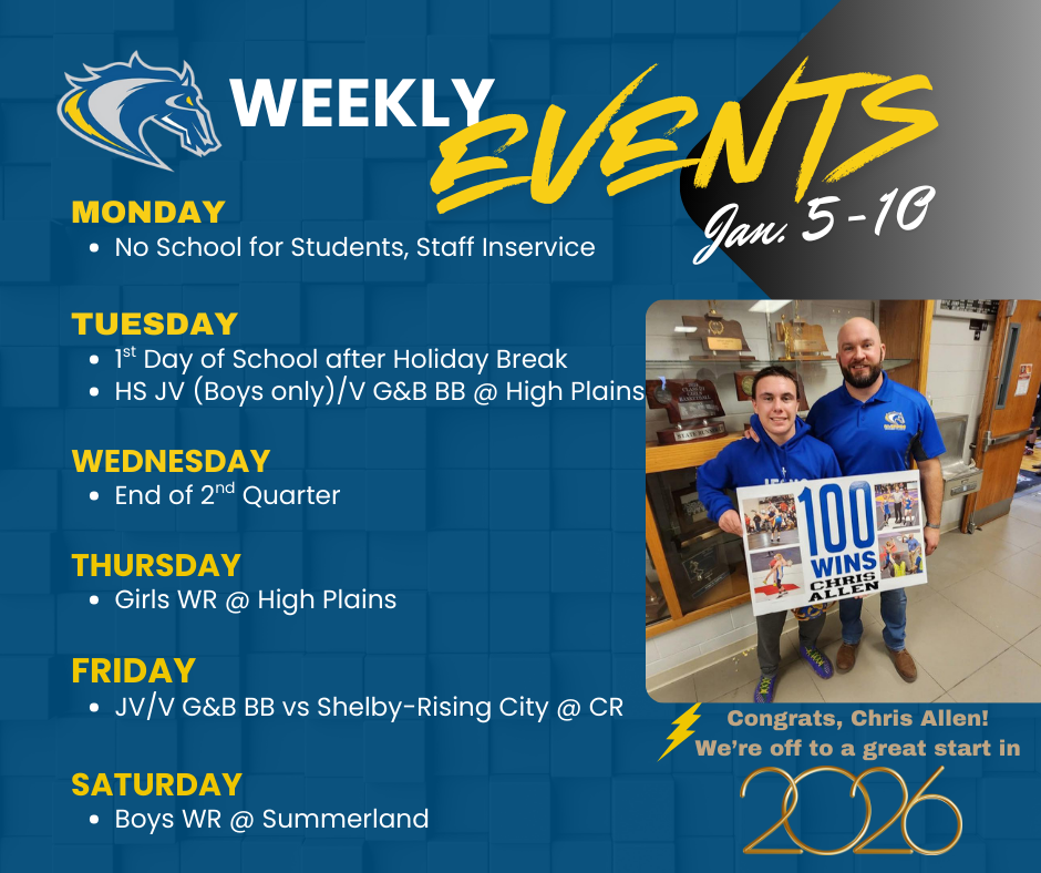 weekly events