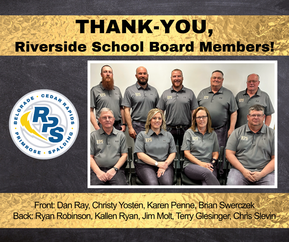 Thank-you, RPS School Board