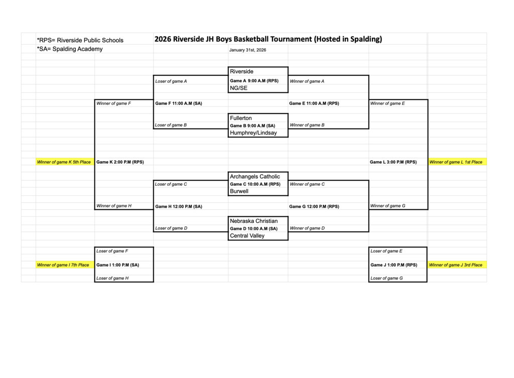 JH boys bball tourney