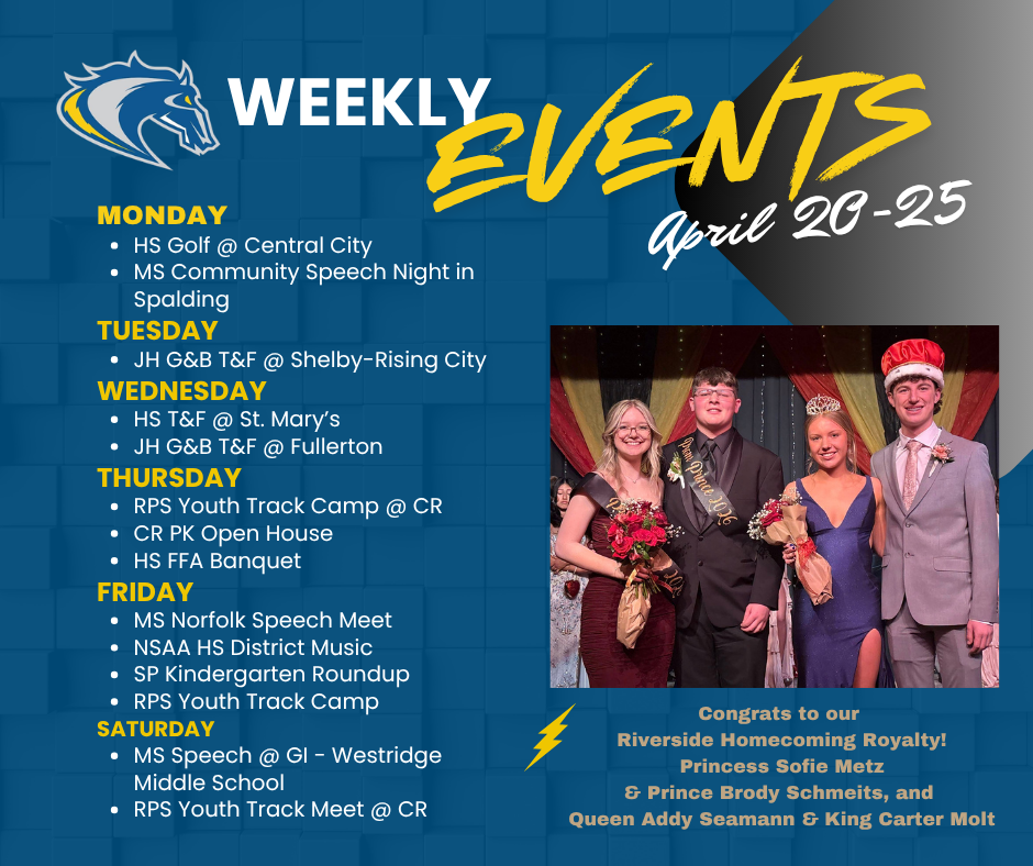 weekly events